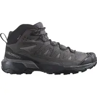 Salomon - X Ultra 360 Leather Mid GORE-TEX - Wanderschuhe Gr 45 1/3 grau/schwarz