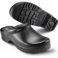 Sika Schuh Flexika offener Clog Schwarz-42