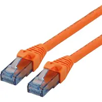Roline Patchkabel Cat.6A UTP, Component Level, LSOH, orange, 2 m