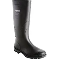 BIG Arbeitsschutz teXXor PVC-Berufsstiefel schwarz, Erwachsener, Sicherheitsschuhe, Schwarz, SRA, CE, Polyester