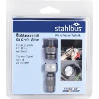 Stahlbus Ölablassventil M18x1.5x12mm, Stahl (Komplettset)