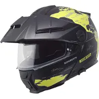 Schuberth E2 Atlas Schwarz Gelb Klapphelm Größe S