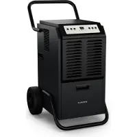 Klarstein DuraDry 50L Luftentfeuchter - Elektrisch, 52 dB, 5,5 L Tank, Auto-Abtau, Waschbarer Filter, 24h Timer, Für Keller & Große Räume bis 80 m², Anthrazit