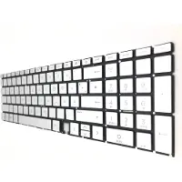 T-ProTek DEUTSCHE - Tastatur Keyboard Silber kompatibel für HP Envy x360 15-ee0000