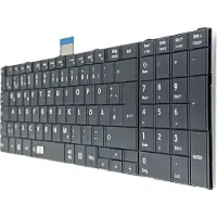 T-ProTek DE - Schwarz Tastatur ohne Beleuchtung Version1 kompatibel für Toshiba Satellite L50D-A