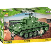 COBI Blocks 2543 Amerikanischer Panzer M24 Chaffee