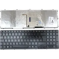 T-ProTek DEUTSCHE-Tastatur Schwarz mit Beleuchtung kompatibel für Sony VAIO SVE1512H1EW