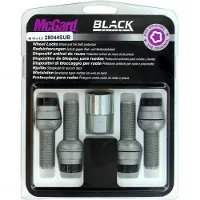 McGard Sphärische Bolzen-Set 4 Stück Black Edition E170 Schwarz