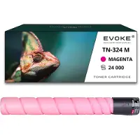 Evoke Toner für Konica Minolta TN324M-TN324M TN324M Rot (magenta) | Ersatz für C258 C308 C368