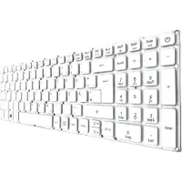 T-ProTek DEUTSCHE - Weiß Tastatur Keyboard kompatibel für Acer Aspire E5-574G