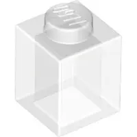 LEGO 25x Stein 1x1, Transparent