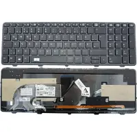 T-ProTek Tastatur - Farbe: Schwarz - mit Rahmen - mit Beleuchtung Deutsches Tastaturlayout kompatibel für P/N: SN9123BL