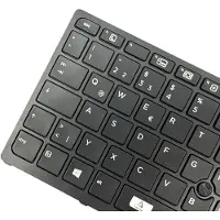 T-ProTek DEUTSCHE - Tastatur Keyboard mit Beleuchtung, Rahmen kompatibel für HP P/N: 821157-041