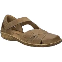 Josef seibel Sandale "Rosalie 03" Komfortschuh, Halbschuh mit Blumenprägung in der Laufsohle, G-Weite