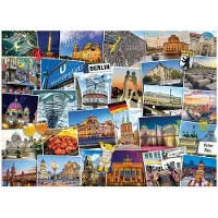Eurographics Puzzle Weltreisender - Berlin 1000 Teile