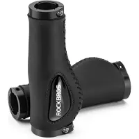 RockBros Fahrrad Griffe Leder Griffe Dauerhafte Professionelle Schwarz