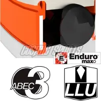 ABI Enduro Bearings 688 LLU ABEC 3 MAX Black Oxide Lager, 8x16x5