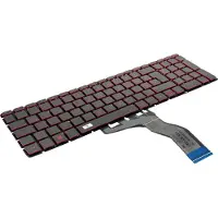 T-ProTek DEUTSCHE - Schwarz Tastatur Keyboard ohne Rahmen mit Beleuchtung kompatibel für HP Pavilion 15-AH