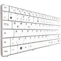 T-ProTek DEUTSCHE - Silber ohne RahmTastatur Kompatibel für 55012FYC2G2-035-G