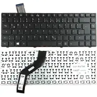 T-ProTek Tastatur - Farbe: Schwarz - ohne Rahmen Deutsches Tastaturlayout kompatibel für ACER Swift 1 (SF114-32-P07W)
