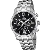 Jaguar Edelstahl Herren Uhr Analog Luxus Armbanduhr silber Acamar D2UJ963/4