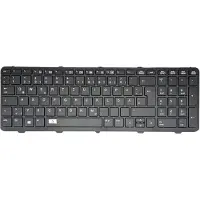 T-ProTek DEUTSCHE Tastatur ohne Rahmen für HP ProBook 450 G2 (L3Q25EA), 470 G2 (G6W57EA)