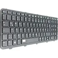 T-ProTek DEUTSCHE Tastatur ohne Rahmen für HP ProBook 450 G2 (K7J65ES), 470 G2 (G6W54EA)