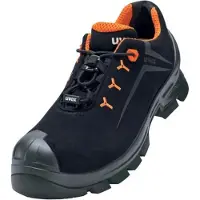Uvex 2 MACSOLE Sicherheitsschuh S3L Halbschuh Velours Größe 50 Weite 12 schwarz/orange 50 - 6528350 - schwarz/orange