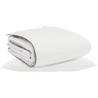 Syfax Winterbettdecke mit Kissen 2 Stk. Weiß Daunenfeder