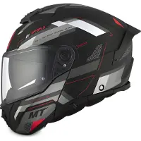 Mt Helmets Atom 2 Sv Bast Modularhelm Schwarz S Schwarz S