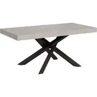 Itamoby Ausziehtisch 200/460x90 cm Volantis Kaschmir Beine anthrazit