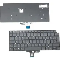 T-ProTek DEUTSCHE - Schwarz Tastatur Ohne Rahmen Ohne Beleuchtung kompatibel für Dell Latitude 13 5320-TM4V2