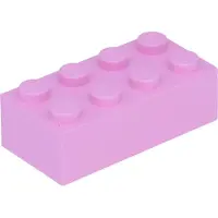LEGO 2x4 Stein 3001 - 10 Stück Hellrosa