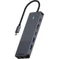 Rapoo USB-C Adapter mit mehreren Anschlüssen, 6-in-1