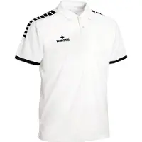 Derbystar Primo Polo-Shirt, Gr.XXXL, weiss schwarz