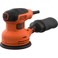 Black & Decker BEW210, Schwingschleifer, Schwarz, Orange, 14000 RPM, 81,5 dB, 92,5 dB, AC