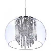 Azzardo Rego 1 Leuchte 1-flammig höhenverstellbar G9 Fassung 22 cm Durchmesser 120 cm Höhe