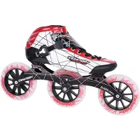 Tempish Speedskates ATATU NIEDRIG Orange Größe 42, Kohlefaser, 125mm Rollen, individuell formbar, leicht