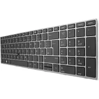 T-ProTek DEUTSCHE - Tastatur Schwarz , Grau Rahmen mit Trackpoint kompatibel für HP ZBook 15u G6 6TP83EA