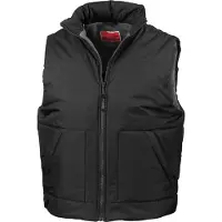 Result - Weste für Herren/Damen Uni PC6637 (M) (Schwarz)