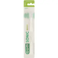 Gum Set 2x Nachfüllpackungen, , Activital, Sonic Daily, Standardköpfe, für Sonica Zahnbürste, Soft, Farbe Weiß