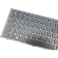T-ProTek DEUTSCHE - schwarz + Rahm + Beleuchtung Tastatur kompatibel für 4H+N3T0M.00U