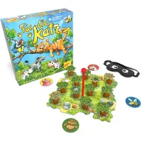 Zoch Für die Katz 601105158 Brettspiel, 2-5 Spieler, ab 4 Jahren
