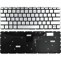 T-ProTek DEUTSCHE - Tastatur Keyboard ohne Rahmen, mit Beleuchtung kompatibel für HP Envy 13-AB000