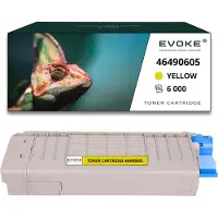 Evoke Toner für OKI 46-C532Y 46490605 Gelb (yellow) | Ersatz für C 532 DN C 542 DN MC 563 DN MC 573 DN