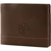 Chiemsee Leder Geldbörse Leather Wallet Brown / Black dunkelbraun