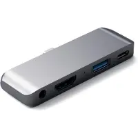 Satechi ST-TCMPHM, USB 3.2 Gen 1 (3.1 Gen 1) Type-C, Grau, SD, MicroSD (TransFlash), HDMI, USB 3.2 Gen 1 (3.1 Gen 1) Type-A, USB 3.2 Gen 1 (3.1 Gen 1) Type-C, Aluminium, USB