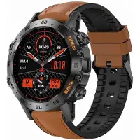Gravity Herren Smartwatch GT9-7 Bluetooth Call Blutdruck Herzfrequenz SpO Schlafmonitor Sportmodi IP67 Fitness Uhr