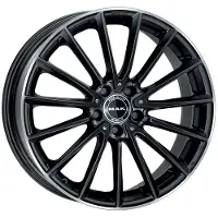 Mak Alufelge Komet 7.5X17 5X112 Et 40 Gloss Black Mirror Ring