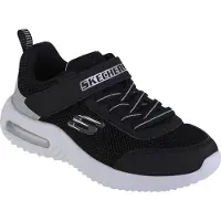 SKECHERS Bounder-Tech 403748L-BKSL, Sneaker, für Jungen, Schwarz